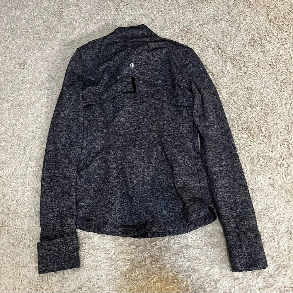 lululemon grey define jacket size 6